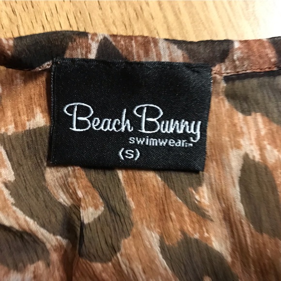 Beach bunny leopard coverup - Picture 3 of 4